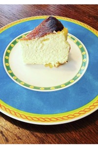 ヘルシーなバスクチーズケーキ♪