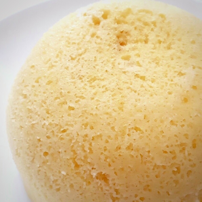 簡単*米粉deレンジ蒸しパンの画像
