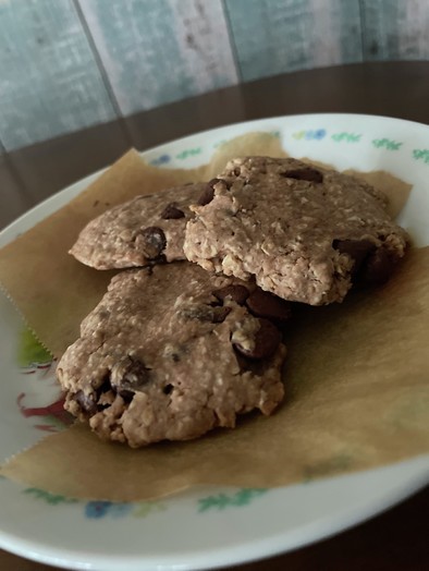 米粉活用　オートミールのミロクッキーの写真