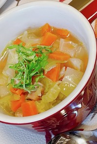 フランス田舎風野菜のスープ