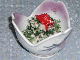 ほうれん草の白和え