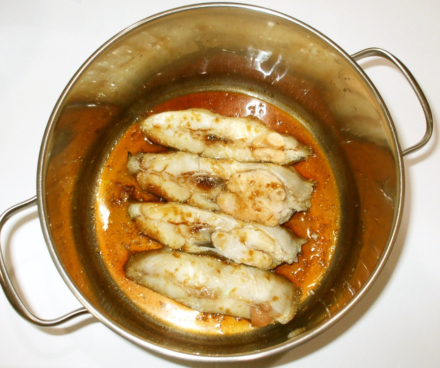 魚カレイの煮つけ♪胃腸が弱い方に簡単薬膳の画像