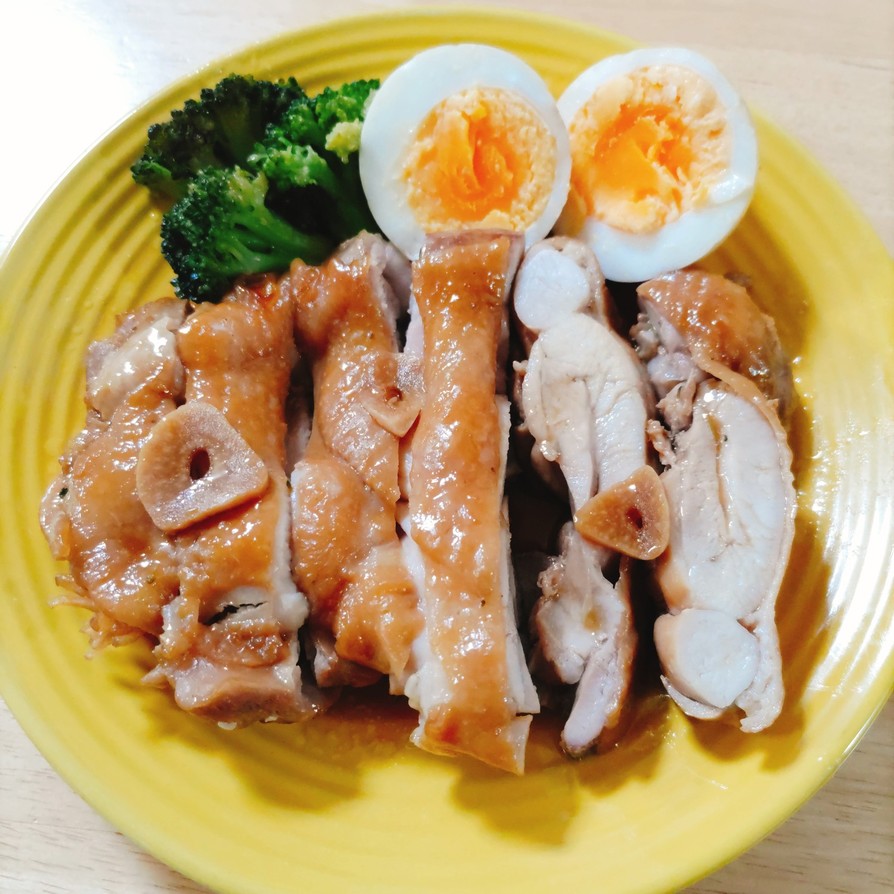 ”酢の素”で作る鶏もも肉のガリバタお酢煮の画像