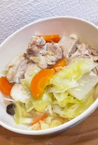 鶏と野菜の塩こうじスープ