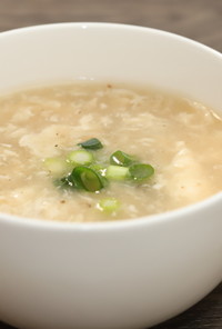 簡単！ふわふわ！中華風卵スープ