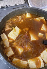 母の韓国風スープ