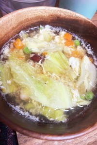 節約❗食べる野菜スープ