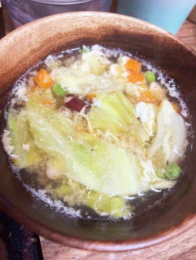 節約❗食べる野菜スープの写真
