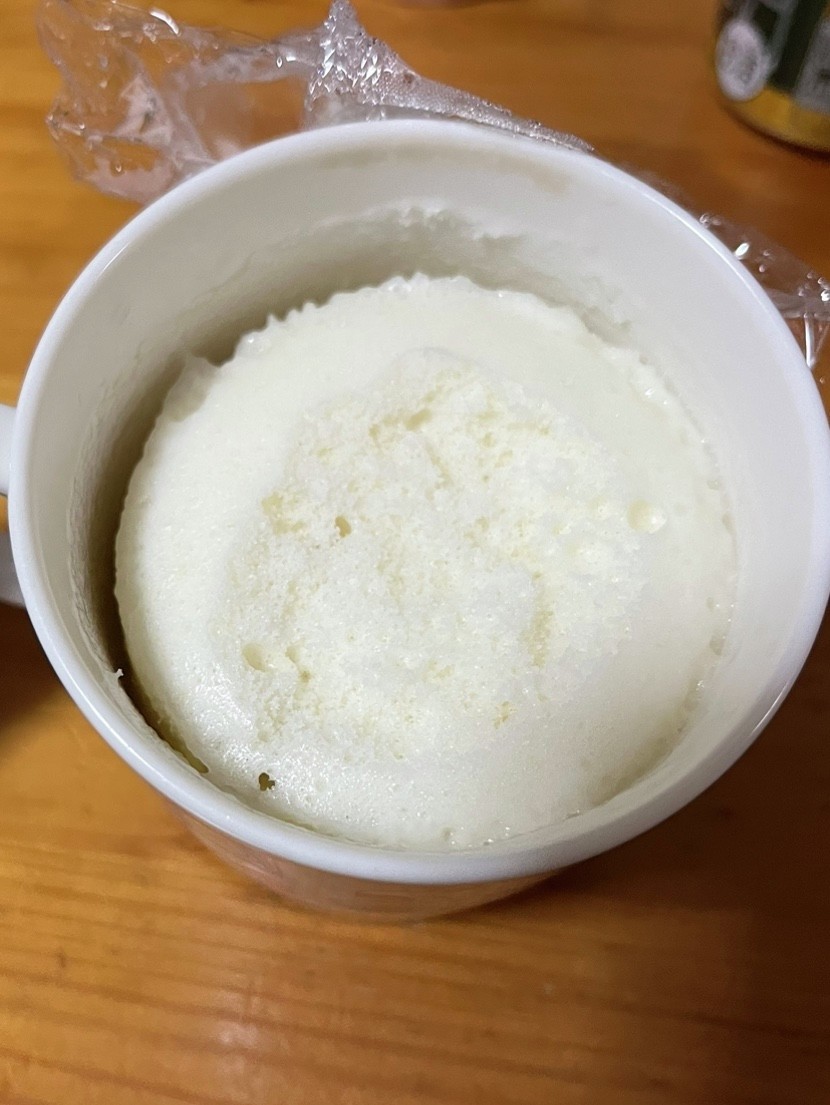 米粉 レンジで簡単マグカップ蒸しパンの画像