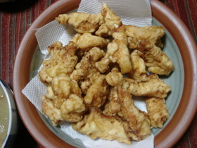 ふわふわ鶏むねのフリッター