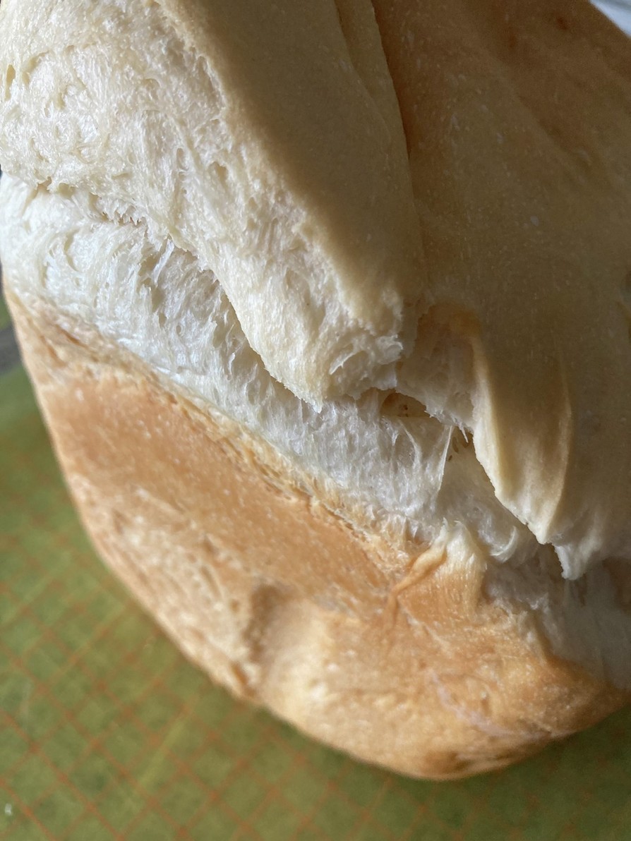 お米の粉を入れた食パンの画像