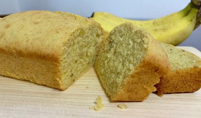 【超！簡単】米粉のバナナパウンドケーキの写真