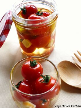 ガトー仕立ての*トマト&チーズ*マリネ