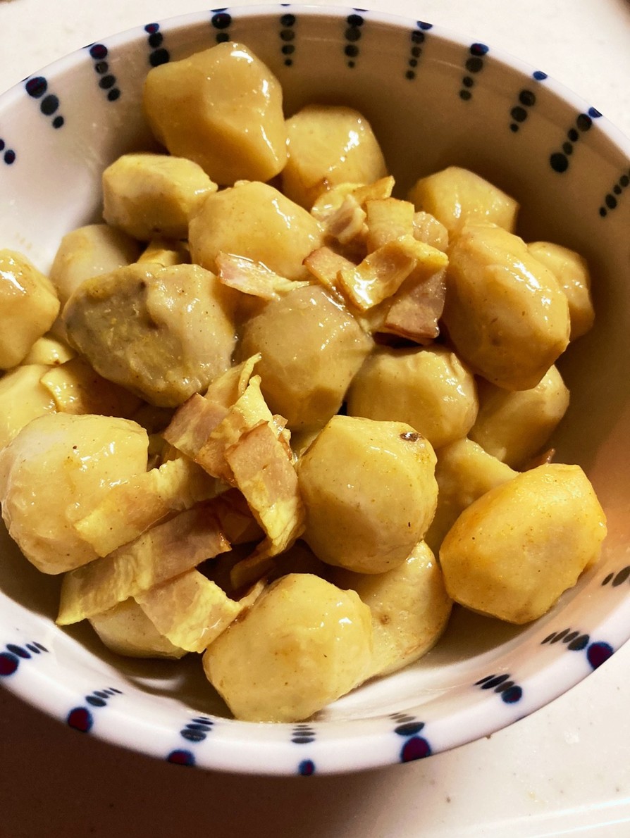 里芋の洋風煮物（カレー風味）の画像