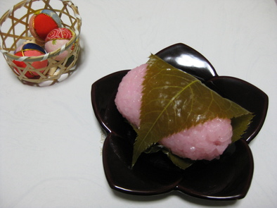 桜餅　～道明寺風～の写真