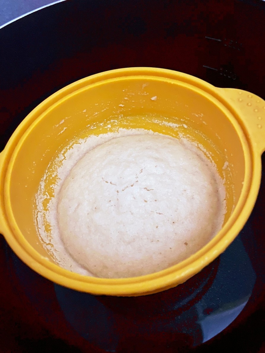 超ズボラな米粉蒸しパンの画像