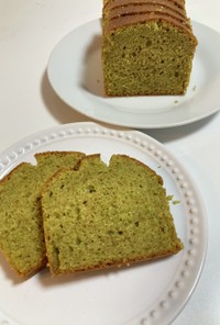 米粉のパウンドケーキ(抹茶)