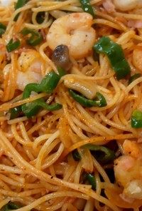 簡単美味・ナポリタンスパゲティ