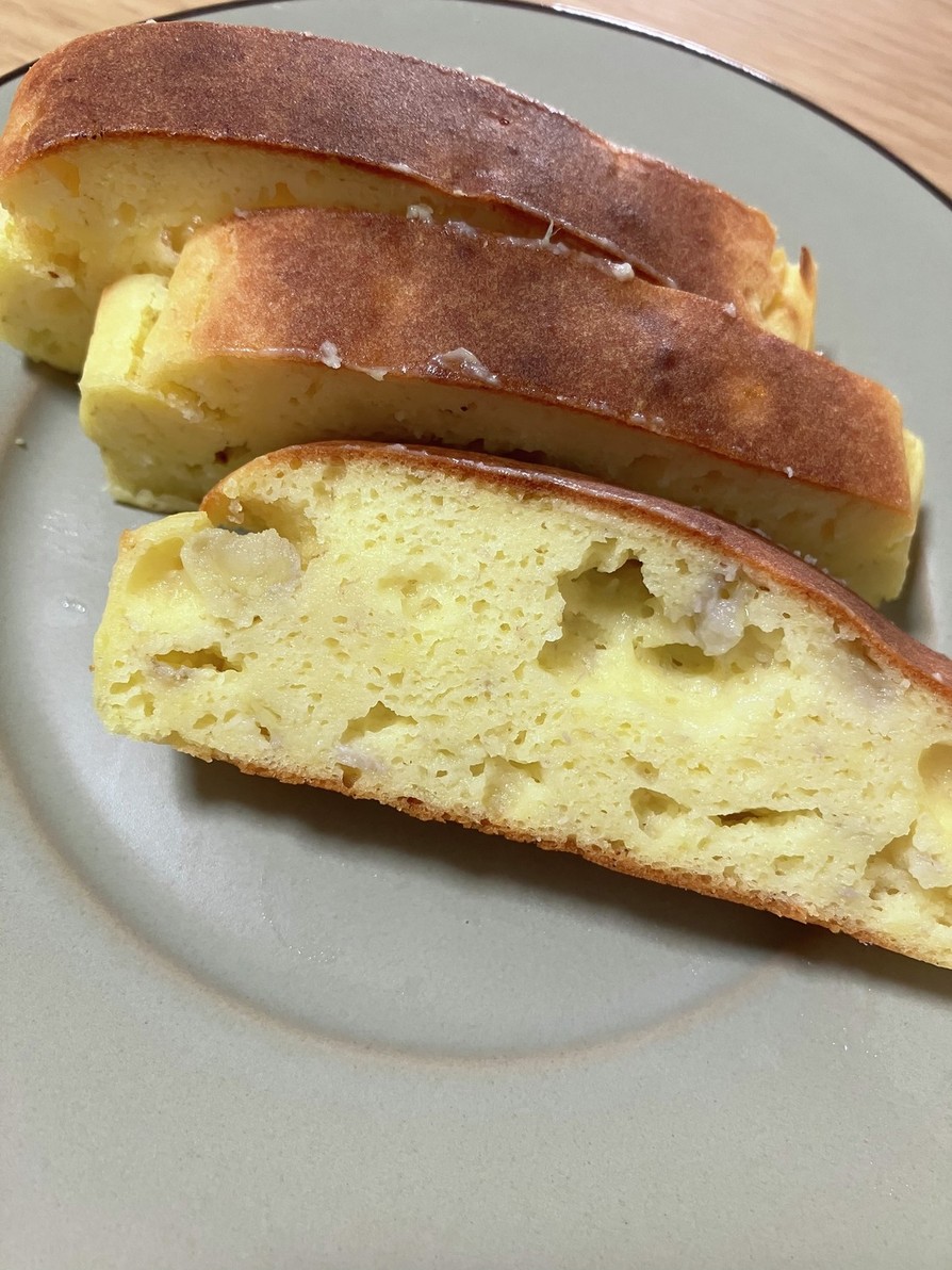米粉活用　バナナヨーグルトケーキの画像