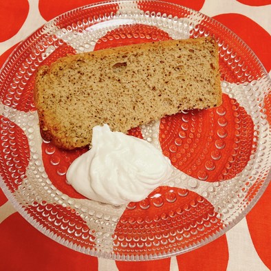 米粉のミルクティーシフォンケーキの写真