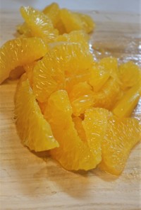 皮が厚い八朔や柑橘類を簡単に剥く方法