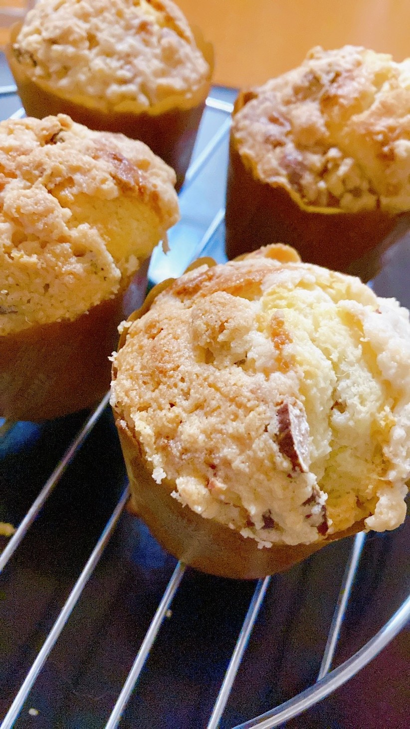 アップルクリームチーズクラムマフィンのレシピ