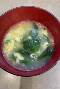 和風かき玉スープ