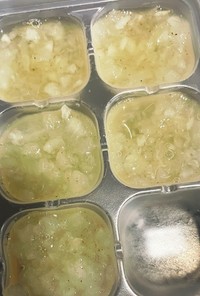 離乳食初期〜　大根キューブ　冷凍保存