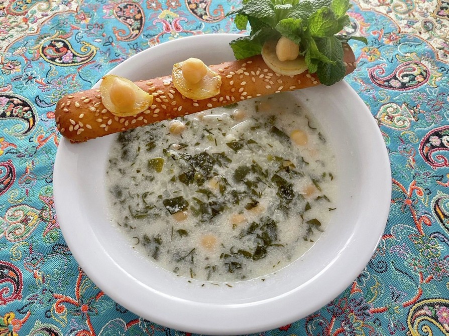 イラン♡ヨーグルトたっぷり伝統のスープの画像