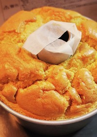 米粉の紅茶シフォンケーキ