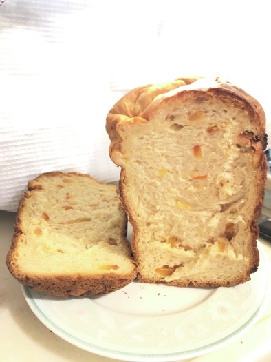 HB米粉活用　ふわもち　オレンジ食パンの写真