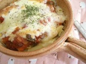 野菜たっぷりトマトソースのペンネ