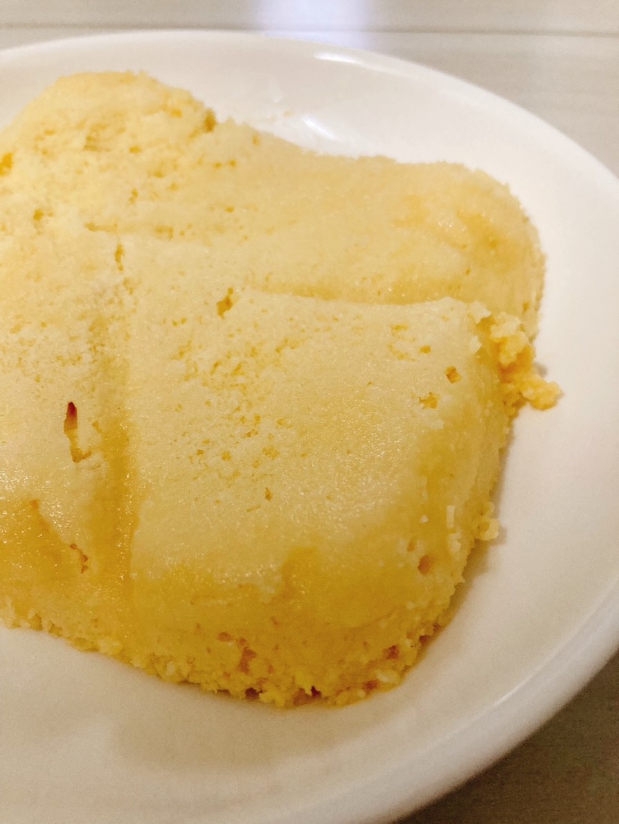 グルテンフリー　レンジで簡単米粉蒸しパンの画像