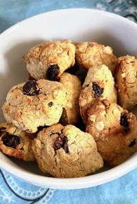 オートミールと米粉の安心素材クッキー