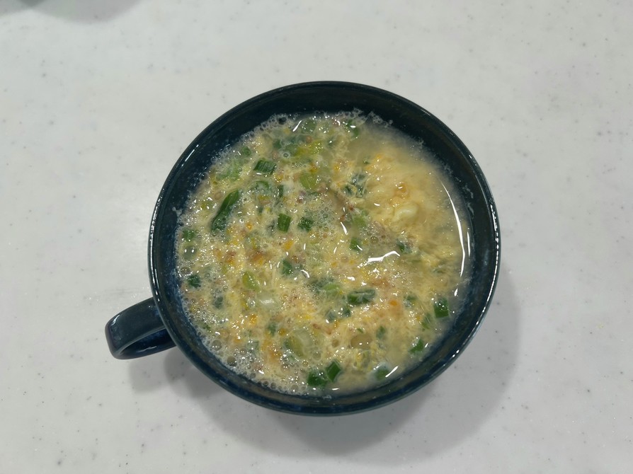 レンジで卵スープの画像