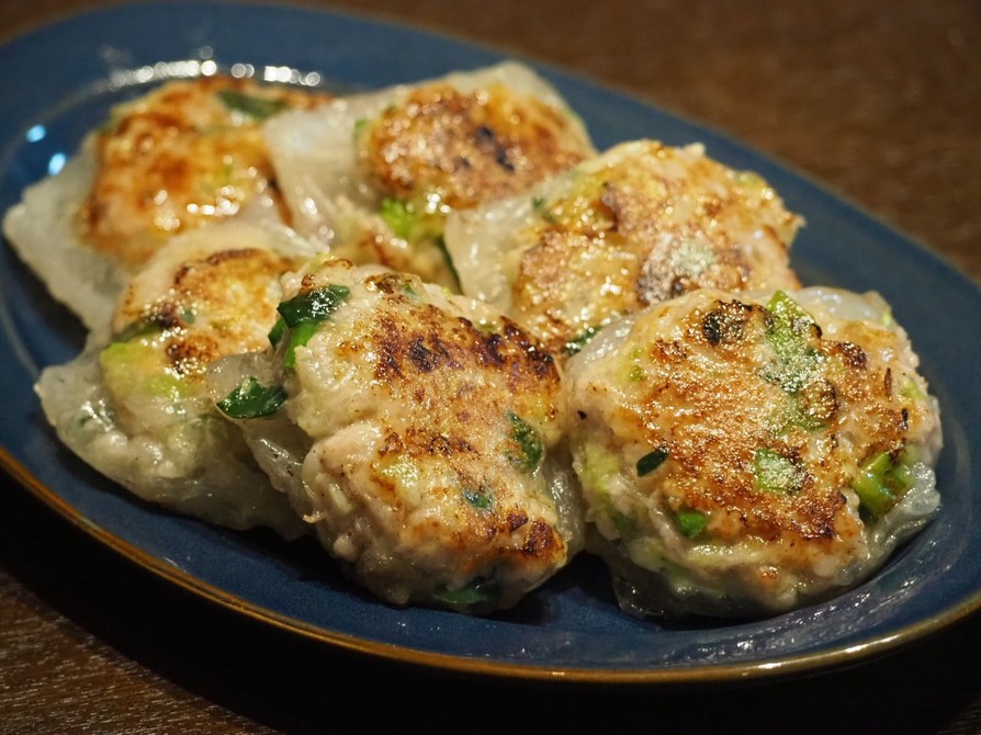 レンズ豆のシチューとハーブ入り餃子のレシピ