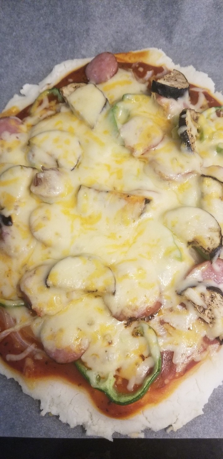 グルテンフリー米粉ピザの画像