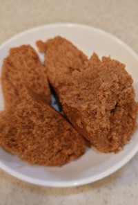 ココア米粉蒸しパン