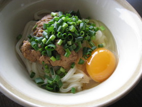 ツナたまぶっかけうどん☆