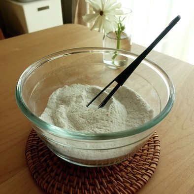 簡単！米粉の自家製パンケーキミックス粉の写真