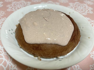 米粉とおからのヘルシーパンケーキの写真
