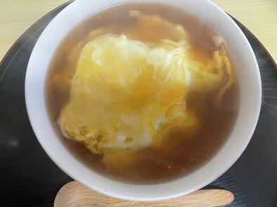 卵炒飯の天津飯の写真