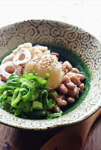 高たんぱく副菜★納豆おろしポン酢