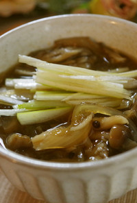 いろいろきのこの簡単ホカホカ生姜スープ