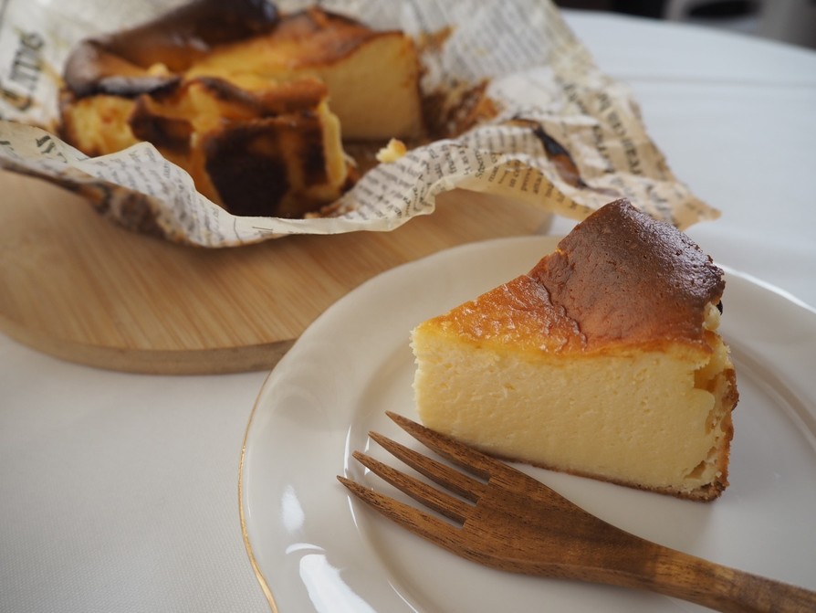 米粉バスクチーズケーキの画像