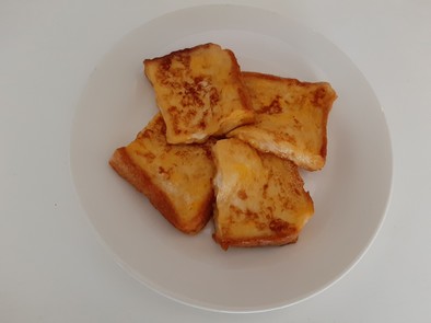 シンプル簡単フレンチトーストの写真