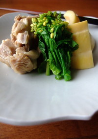 【春野菜】簡単☆タケノコと鶏の旨煮
