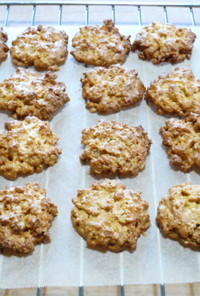 米粉で作るグラノーラクッキー