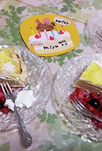 Birthdayケーキ●米粉ミルクレープ
