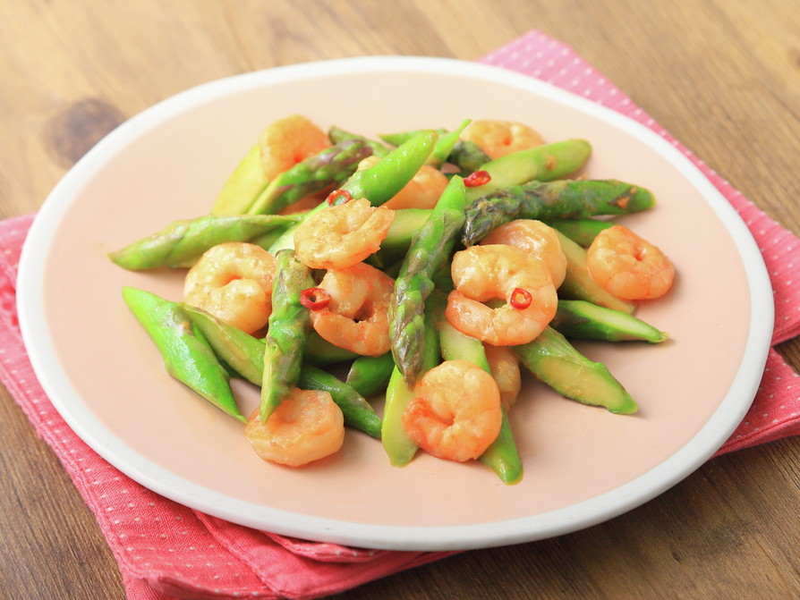 イースターラムとアスパラガスのリゾット レシピ